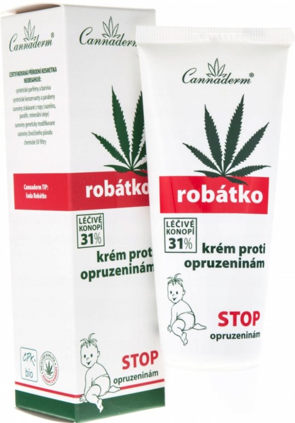 Cannaderm Robátko krém na opruzeniny 75g