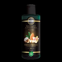 TOPVET Kokos a vanilka v mandlovém oleji 200ml