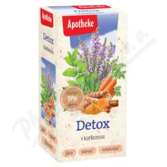 Čaj Detox s kurkumou 20x1.5g APOTHEKE