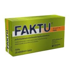 Faktu 100mg/2.5mg  sup.20
