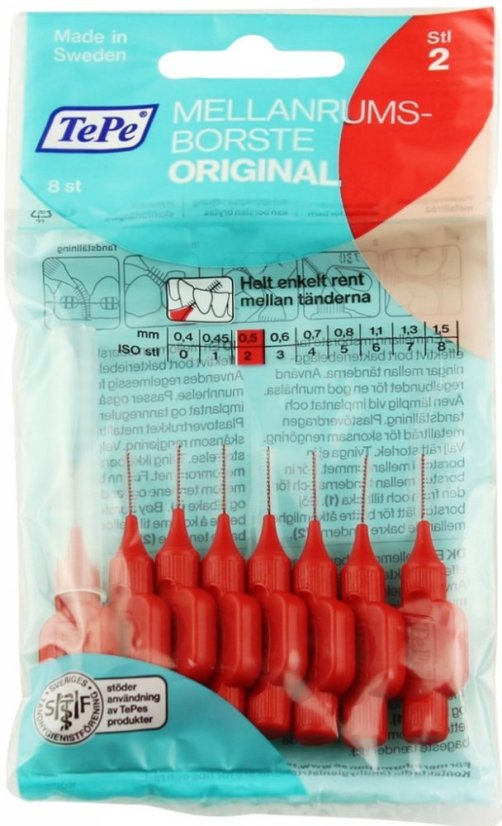 TePe G2 mez.kart.červené 0.5/8ks 133230