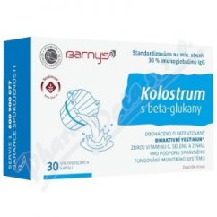 Barnys Kolostrum s beta-glukany cps.30