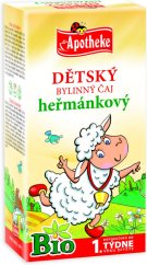 Čaj dět.BIO Heřmánek Ovečka 20x1g APOTH.