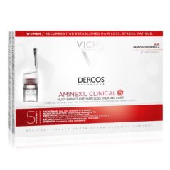 VICHY Dercos Aminexil Clinical 5 pro ženy 21x6ml VICHY Dercos Aminexil Clinical 5 pro ženy 21x6ml