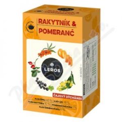 LEROS Čajový dých.rakytník&pomeranč20x2g
