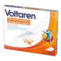 Voltaren léč.náp.1xdenne 140mg emp.med.5