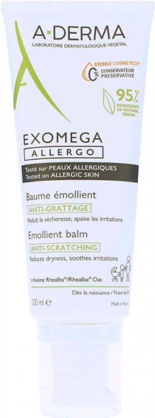 A-DERMA Exomega ALLERGO Emoli.balm.200ml