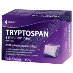 Tryptospan s melatoninem tbl.50+10