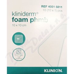 3016590 PHMB pěn. kry. Kl. 10x10cm 10ks
