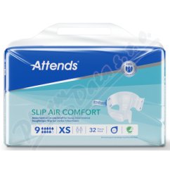 Kalh.absorp.Attends Slip Air Comf9XS 32k