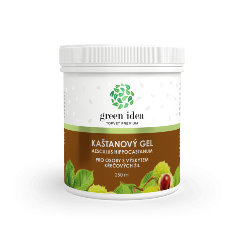 Green idea Kaštanový gel 250 ml
