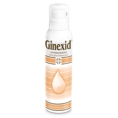 Ginexid gynekologická čistící pěna 150ml