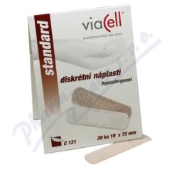 VIACELL C121 Nápl.diskr.20ks 19x72mm