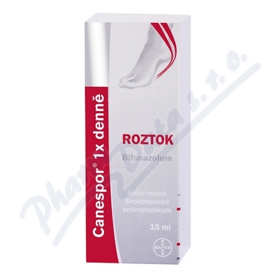 Canespor 1x denně roztok drm.sol.1x15ml