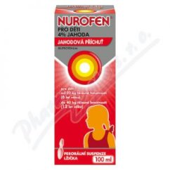 Nurofen pro děti 4% jah. 40mg/ml 100ml