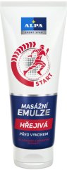 ALPA masážní emulze hřejivá 210ml