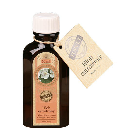 TOPVET Hloh ostrotrnný - kapky 50ml