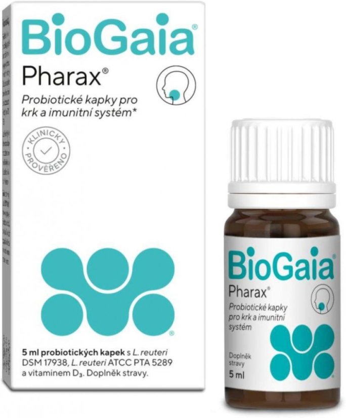 BioGaia Pharax Probioticke kapky 5ml
