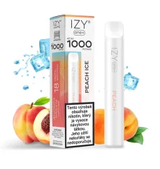 IZY VAPE ONE+ Peach Ice 18mg White 1bal