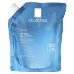 LA ROCHE-POSAY Lipikar Zklidňující Sprchový gel náplň 400 ml