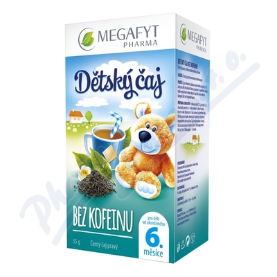 MEGA Dětský čaj bez kofeinu 20x1.75g