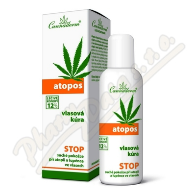 Cannaderm Atopos vlasová kůra 100ml