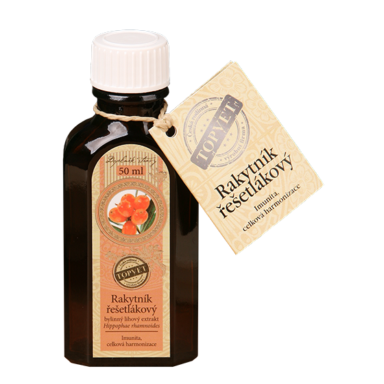 TOPVET Rakytník tinktura - kapky 50ml