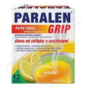 Paralen Grip hork.náp.citr.650/10mg por.