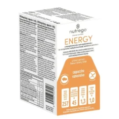 nutrego Energy cappuccino 4x80g