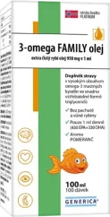 3-omega FAMILY olej 100ml Generica