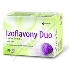 Izoflavony Duo s vitamínem D cps.60