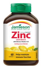 JAMIESON Zinek vit.C+D3 prich.citron-mat