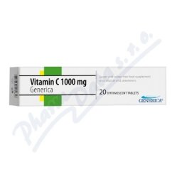 Vitamin C 1000 mg Generica tbl. eff. 20