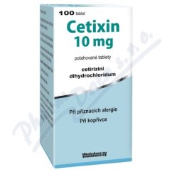 Cetixin 10mg por.tbl.flm.100x10mg
