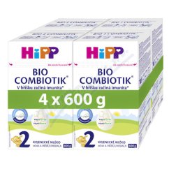 HiPP 2 Combiotik koj.mleko BIO 4x600g