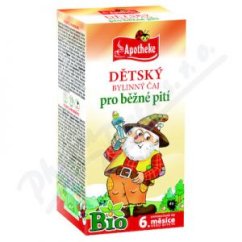 Čaj dětský BIO bylinný 20x1.5g APOTHEKE