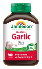 Jamieson Česnek bez záp.500mg cps.300