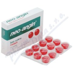 Neo-angin bez cukru Třešeň orm.pas.24