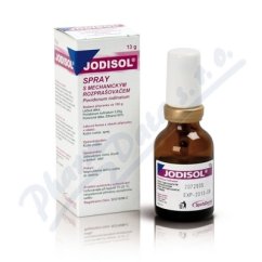 Jodisol Spray s mech.rozp. drm.spr.1x13g