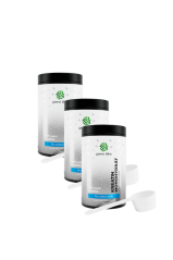 Green idea Kreatin monohydrát výhodný balíček 3x150 g  100% pure Creatine pro výkon a sílu