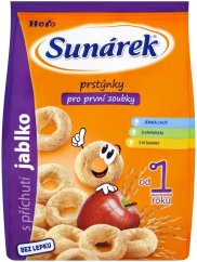 Sunar dět.snack jabl.prstýnky50g49800050
