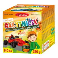 RAKYTNICEK zelatinky AUTA 140ks