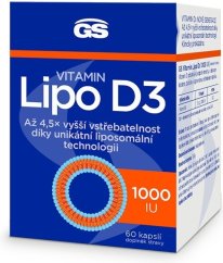 GS Vitamin Lipo D3 1000 IU cps.60