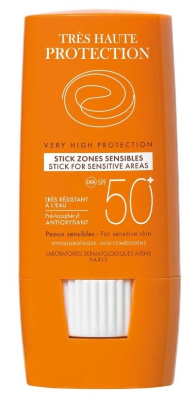 AVENE Sun Tyčinka-citl.místa SPF50+ 8g
