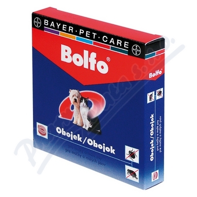 Bolfo obojek pro kočky+malé psy 1ks 38cm