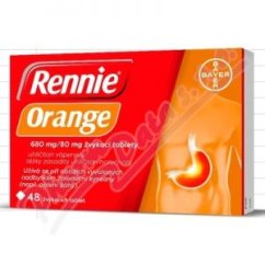 Rennie Orange 680mg/80mg tbl.mnd.48
