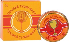 Thajská tygří mast Golden Cup balm 8g