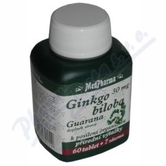 MedPh Ginkgo biloba+guarana cps.67